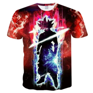 T-Shirt Dragon Ball Super Réflexe Transcendantal Graphique
