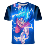 T-Shirt DBS Goku SSGSS Full Power