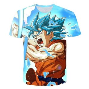 T-Shirt Dragon Ball Super Goku Super Saiyan Blue
