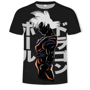 T-Shirt Dragon Ball Super Réflexe Instinctif Graphique