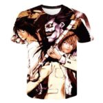 T-Shirt Death Note Yagami x Ryuzaki x Ryuk