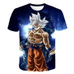 T-Shirt Dragon Ball Super Goku Ultra Instinct Maîtrisé