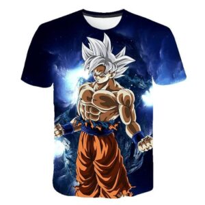 T-Shirt Dragon Ball Super Goku Ultra Instinct Maîtrisé