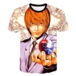 T-Shirt Death Note Light Yagami Pomme
