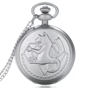 Montre Full Metal Alchemist De Gousset Gris