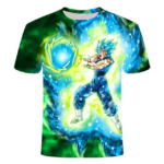 T-Shirt DBS Vegeto Super Saiyan Blue