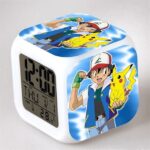 Réveil Pokémon Sacha Ketchum x Pikachu