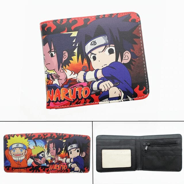 Portefeuille Naruto et Sasuke Pop