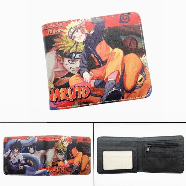 Portefeuille Naruto et Sasuke