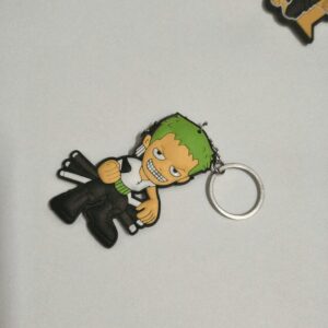 Porte Clé One Piece Zoro Samouraï