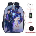 Sac A Dos JoJo's Bizarre Adventure Jotaro et Star Platinum
