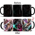 Mug One Piece Doflamingo Mihawk et Buggy
