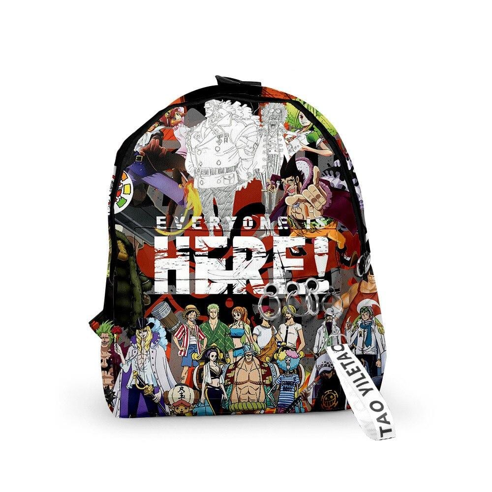 Sac A Dos One Piece Tous les Personnages