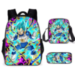 Sac A Dos Dragon Ball Super Vegeta SSJ Blue