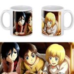 Mug L’attaque Des Titans Eren Mikasa et Armin