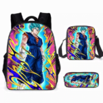 Sac A Dos Dragon Ball Super Vegeto SSJ Blue
