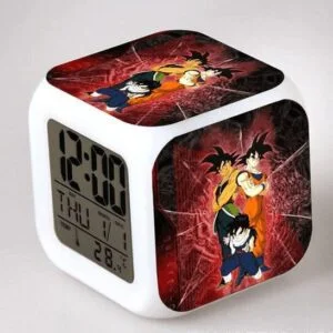Réveil Dragon Ball Z Goku Bardock et Gohan