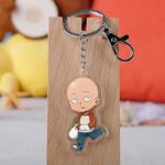 Porte Clé One Punch Man Homme au Crâne Chauve