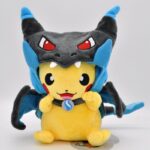 Peluche Pokémon Pikachu Méga Dracaufeu X