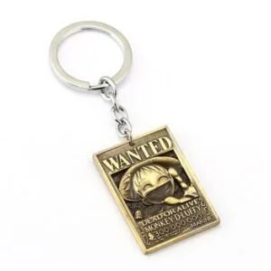 Porte Clé One Piece Monkey D Luffy Wanted
