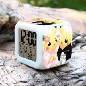Réveil Pokémon Pikachu Tenue Traditionnelle