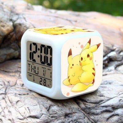 Réveil Pokémon Pikachu Kawaii
