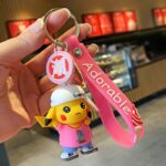 Porte Clé Pokémon Pïkachu Lovely Rose