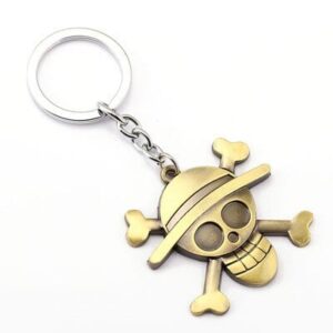 Porte Clé One Piece Symbole Pirate Monkey D Luffy