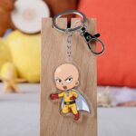 Porte Clé One Punch Man Chauve Capé
