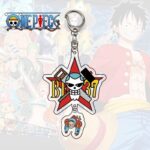 Porte Clé One Piece Jolly Roger Franky