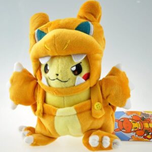 Peluche Pokémon Pikachu Dracaufeu