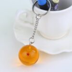 Porte Clé Dragon Ball Boule De Cristal Orange