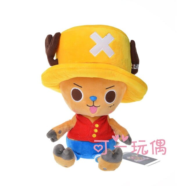 Peluche One Piece Chopper Chapeau Jaune