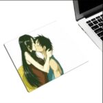 Tapis De Souris One Piece Luffy et Boa Hancock