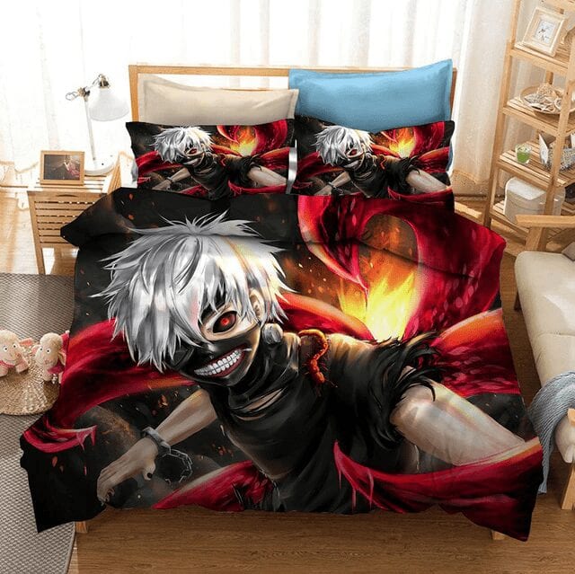Housse De Couette Tokyo Ghoul Kaneki Kagune Écailleux