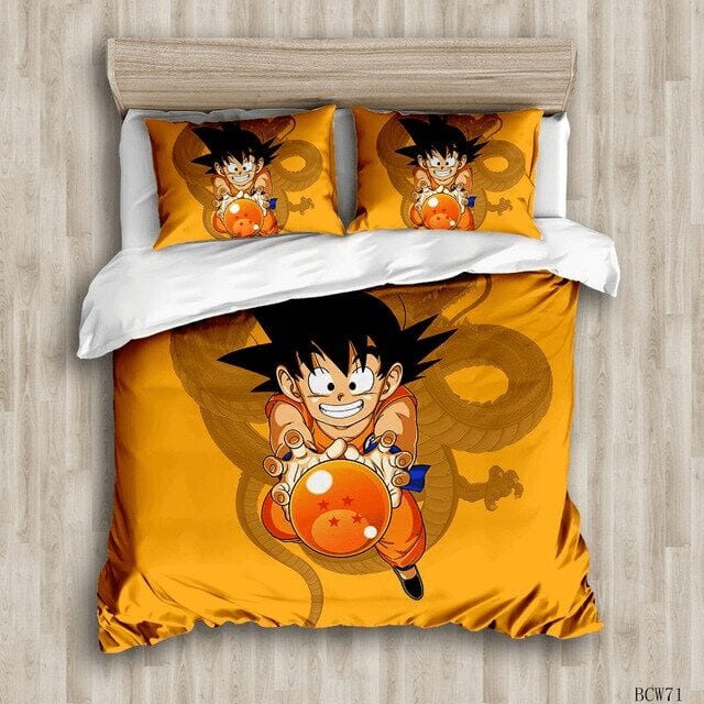 Housse De Couette Dragon Ball Goku Petit