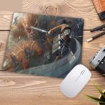 Tapis De Souris L’attaque Des Titans vs Titan colossal