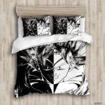 Housse De Couette Dragon Ball Z Goku Noir et Blanc