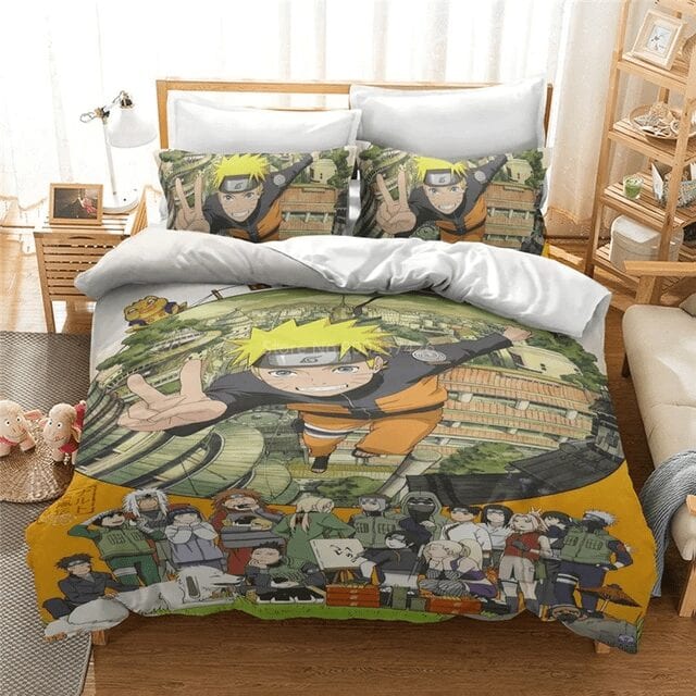 Housse De Couette Naruto Konoha