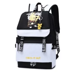 Sac A Dos Pokémon Pikachu Blanc