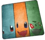 Tapis De Souris Pokémon Carapuce Salamèche et Bulbizarre