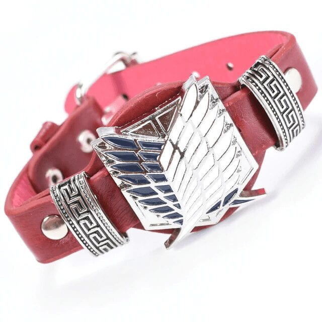 Bracelet L’attaque Des Titans Bataillon d'Exploration Rose