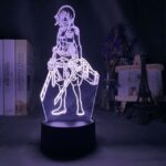 Lampe L’attaque Des Titans Mikasa Ackerman
