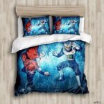 Housse De Couette Dragon Ball Super Goku et Vegeta SSGSS