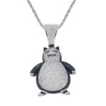 Collier Pokémon Ronflex Argent