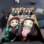 Housse De Couette Demon Slayer Tanjirô Nezuko Inosuke