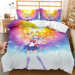 Housse De Couette Sailor Moon Arc en Ciel