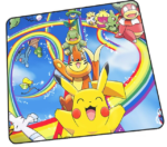 Tapis De Souris Pokémon Arc en Ciel