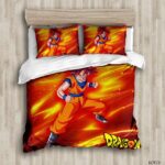 Housse De Couette Dragon Ball Super Goku SSJ Divin