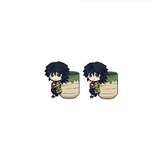 Boucle D'oreille Demon Slayer Giyû